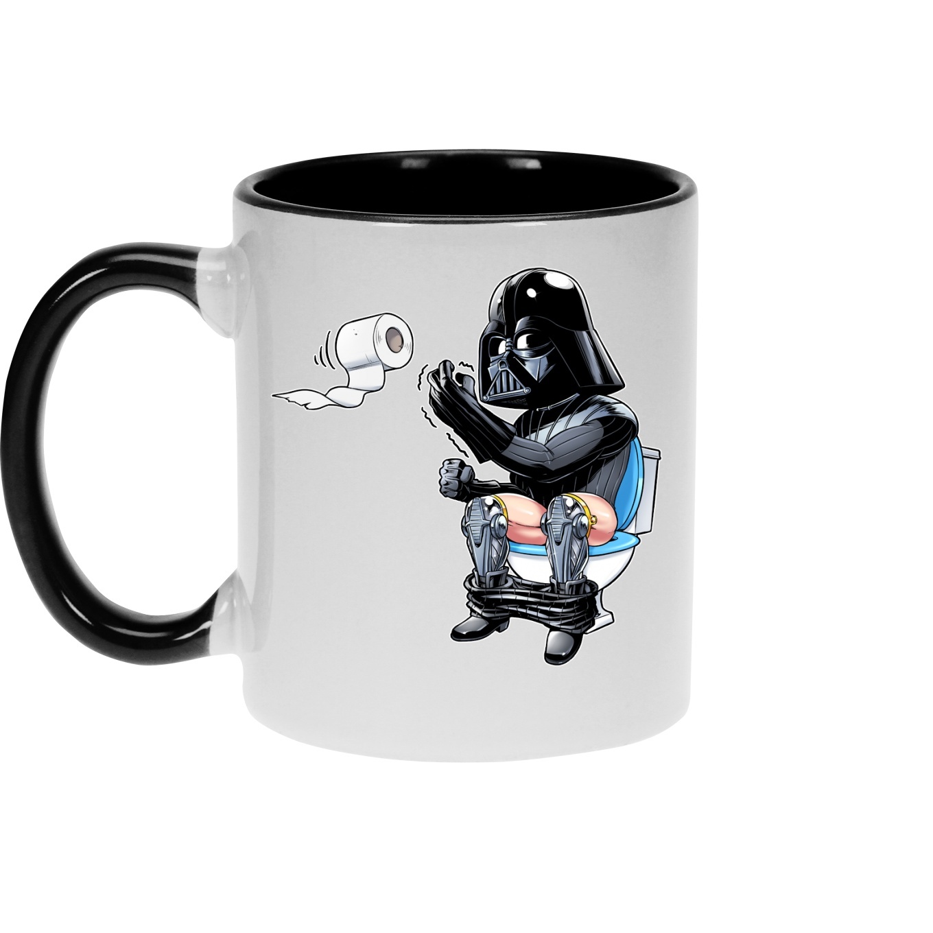 Mug thermoréactif Logo personnages Star Wars Pause Canap Noir