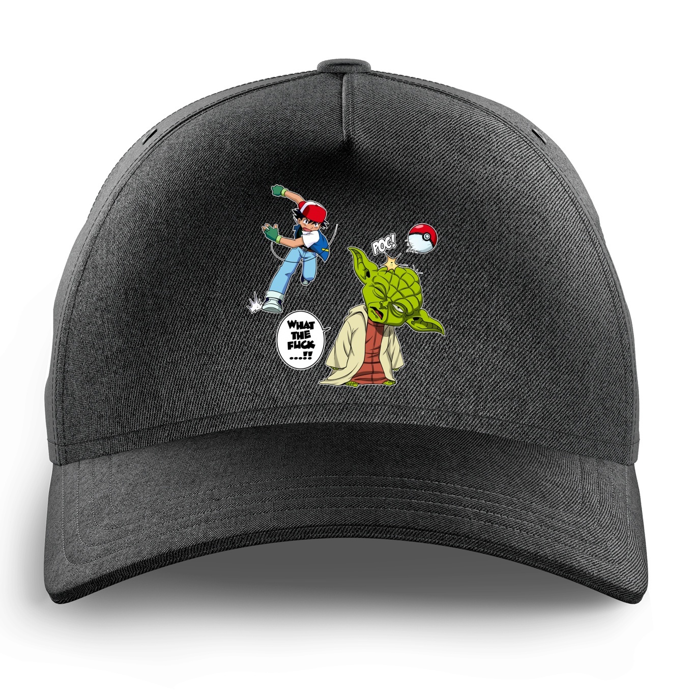 Casquettes Enfants Parodie Pokemon Yoda Et Sacha Ketchum