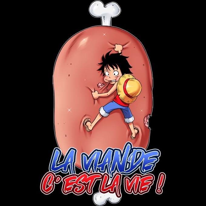 Luffy - One Piece - Body Bébé manches courtes