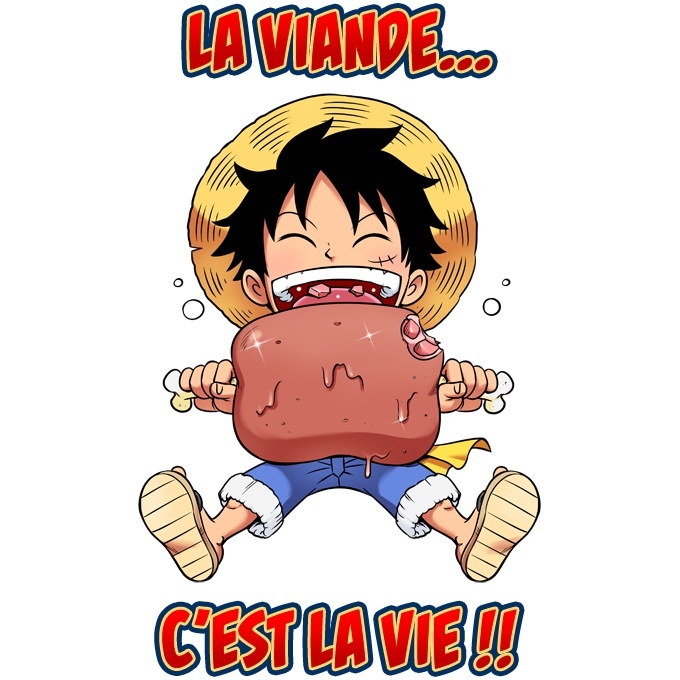 Bonnet Parodie One Piece - Luffy