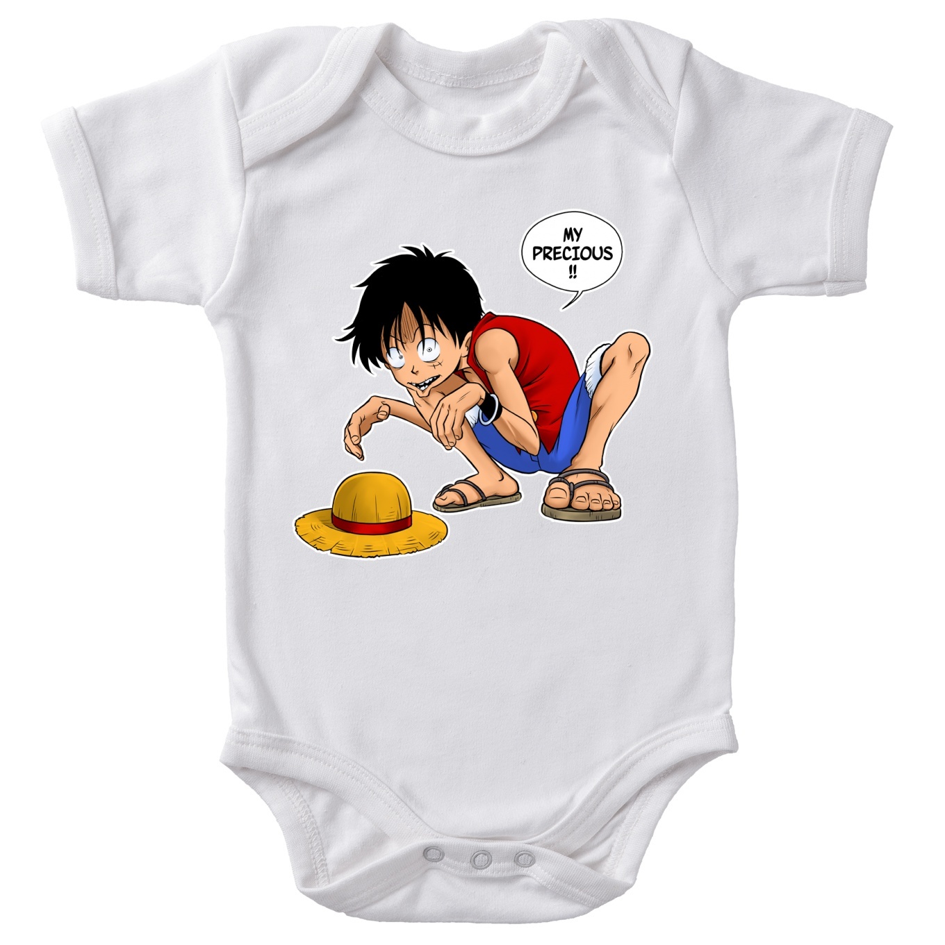 Luffy - One Piece - Body Bébé manches courtes