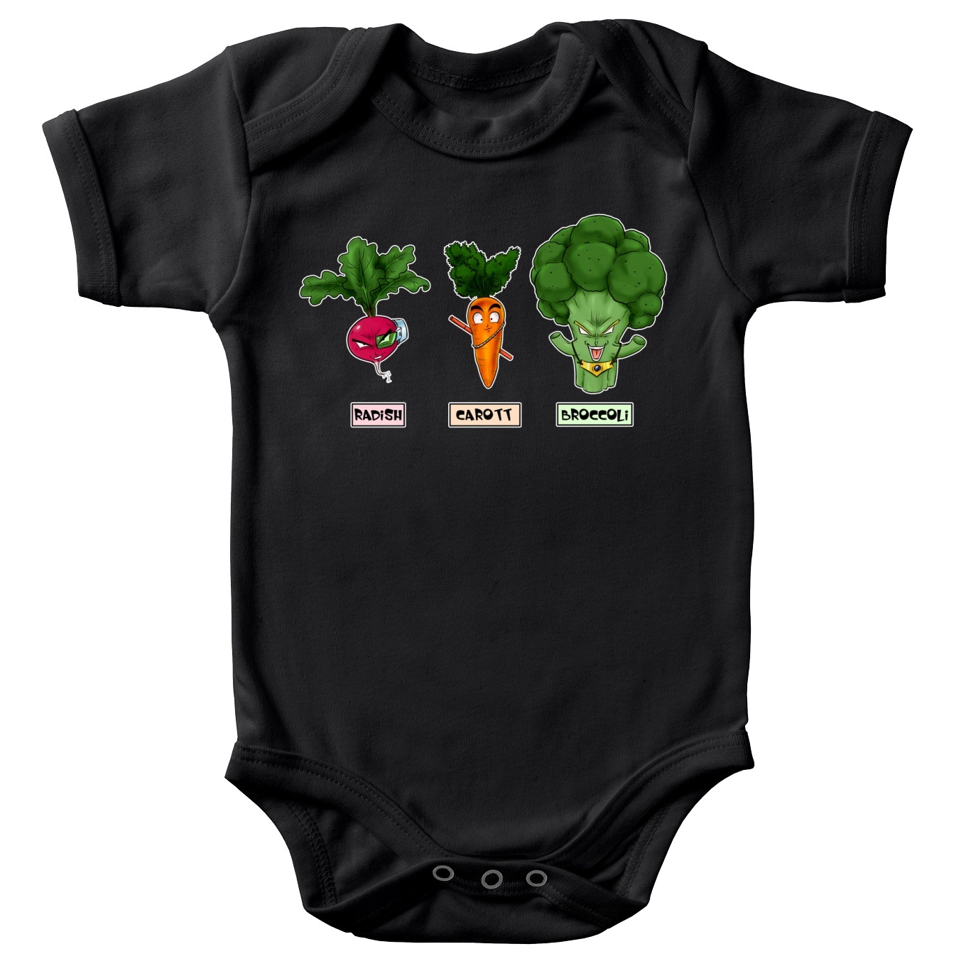 Dragon Ball Z Dbz Parody Black Short Sleeved Baby Bodysuit Son Goku Broly And Vegeta Funny Dragon Ball Z Dbz Parody High Quality Babygrow Size 672 Ref 672