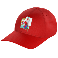 Cappello Rosso Borgogna parodia Super Mario - Super Mario (Cappello di  qualità premium - Stampata in Francia - 1251 - Rif : 1251)