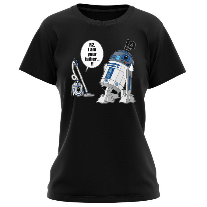 Star Wars Lustiges - 382 382]) OKIWOKI Jungen Größe (Star signiert in - Hochwertiges T-shirt T-Shirt Wars Kinder : R2-D2 Parodie - Ref