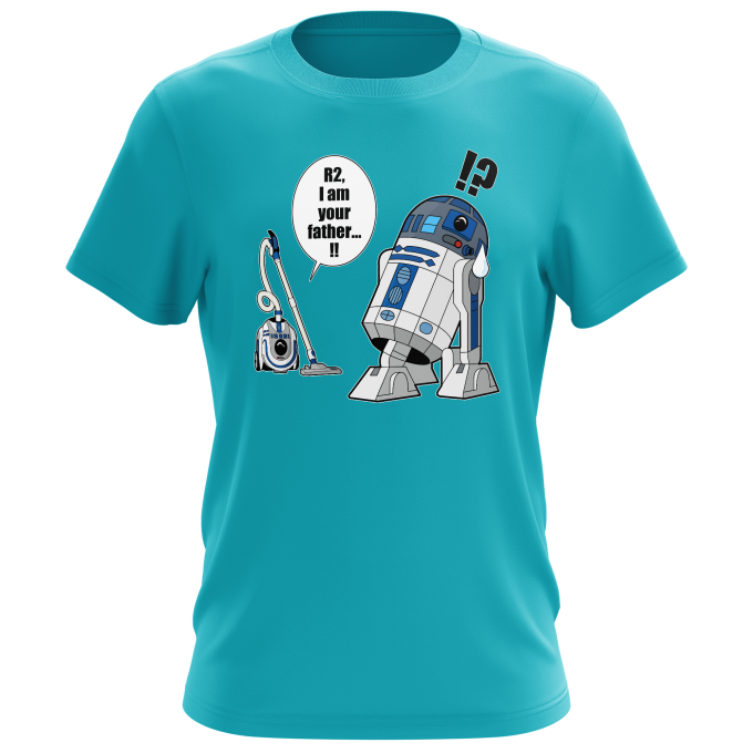 - OKIWOKI Wars - Wars 382]) R2-D2 T-shirt T-Shirt signiert - in 382 Parodie Star Lustiges Größe Kinder : Ref Hochwertiges Jungen (Star
