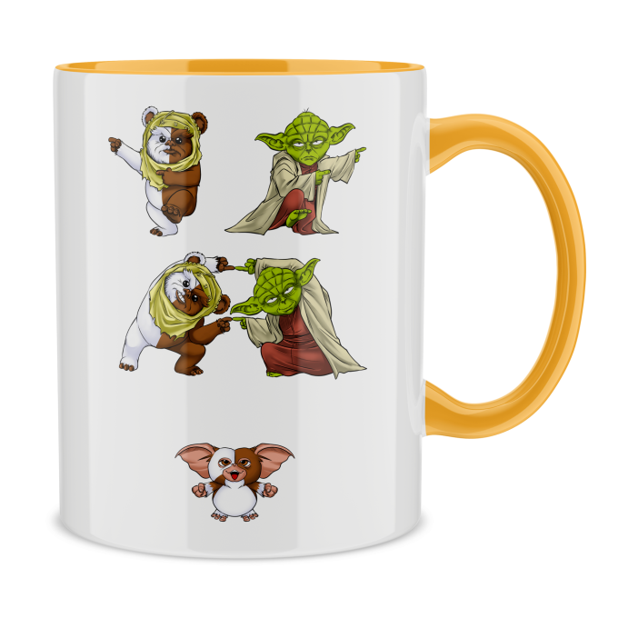 Baby Yoda My Four Moods Mug