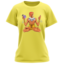 One Piece Parody Yellow Women S T Shirt Dhalsim And The Devil Fruit Funny One Piece Parody High Quality T Shirt Size 481 Ref 481