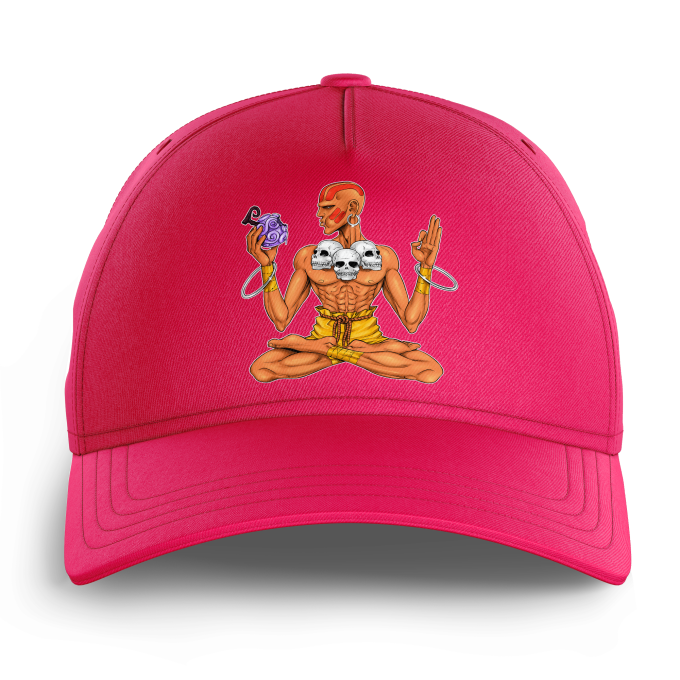 One Piece Parody Pink Kid Cap Dhalsim And The Devil Fruit Funny One Piece Parody High Quality Cap 481 Ref 481