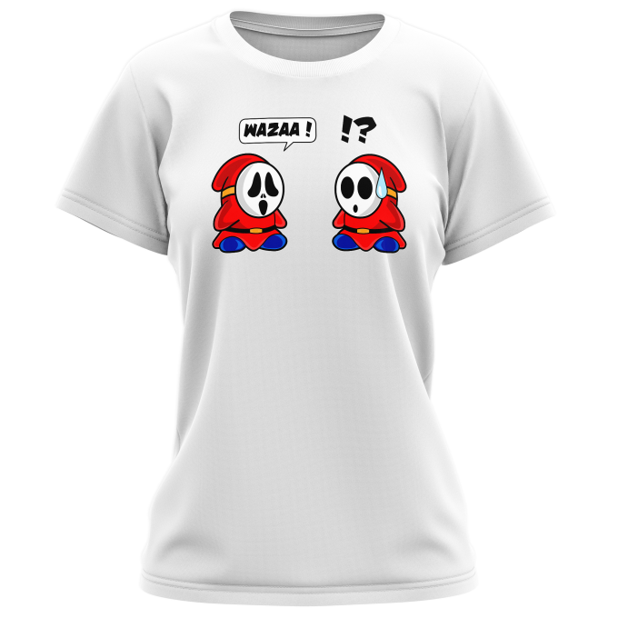 Super Mario Get Over It Women Top Tee Shirt New
