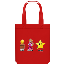 Shopper (Tote Bag) aus Bio-Baumwolle Videospiel-Parodien