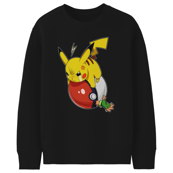 Pokemon Sweatshirt / Pikachu Sweatshirt / Cartoon Animated