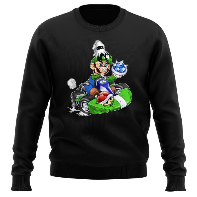 mario kart sweater