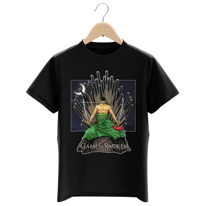 Funny One Piece Game Of Thrones Kids T Shirt Roronoa Zoro X Eddard Stark One Piece Game Of Thrones Parody Ref 776