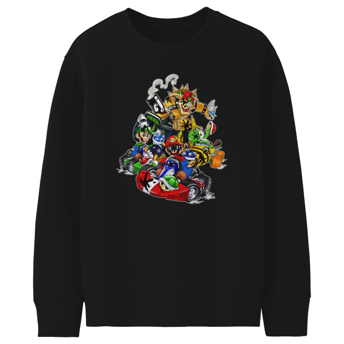 mario kart sweater