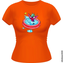 T-shirts Femmes Manga Design